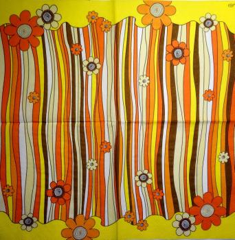 247 Daisies  - 3 ply (yellow/brown) - Ihr